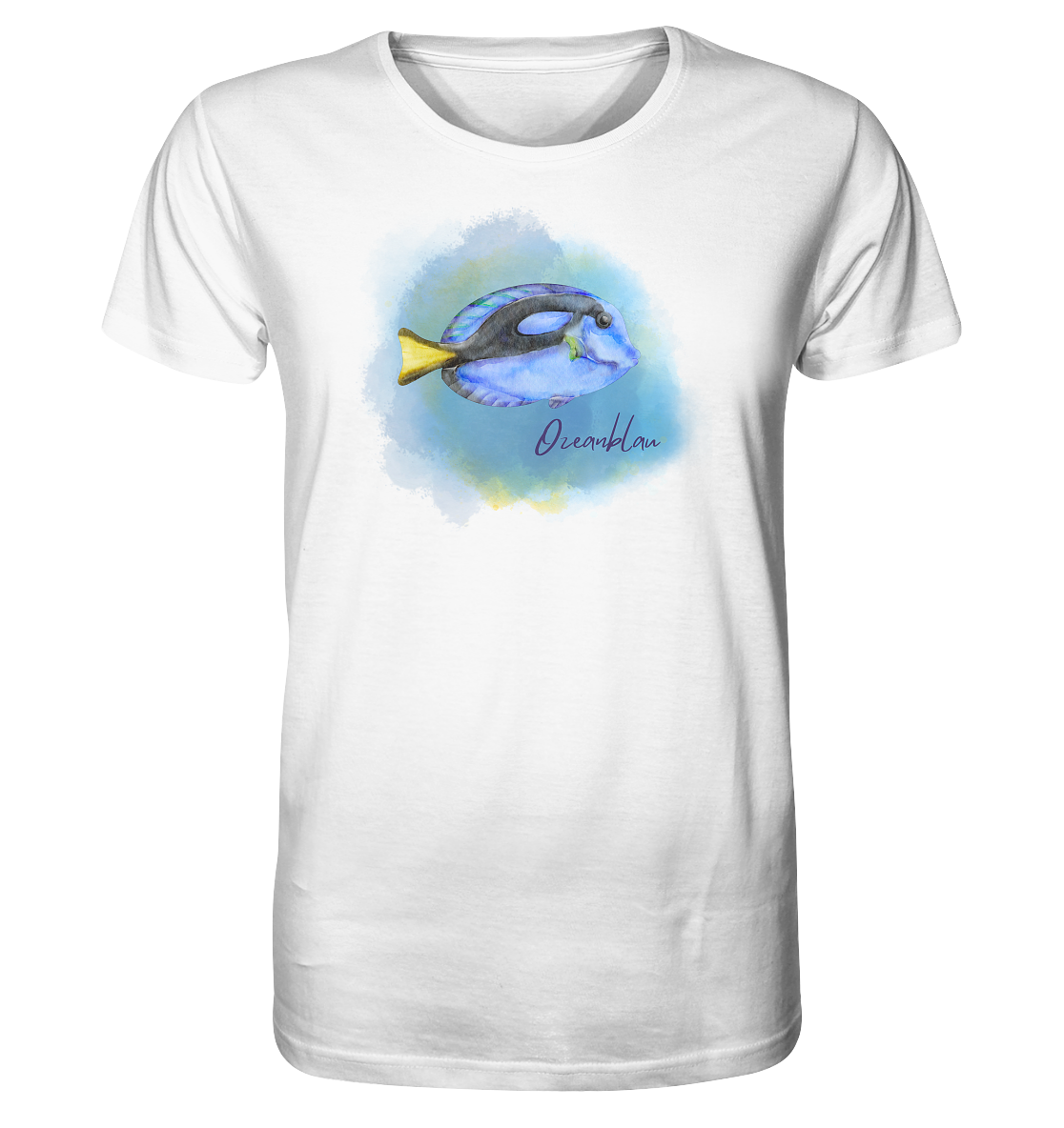 T-Shirt Paletten Doktorfisch unisex